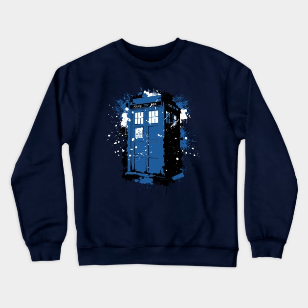 Ink Box Crewneck Sweatshirt by OtakuTeez